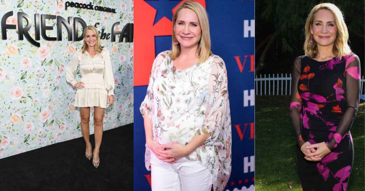 Three women in dresses, one in a white dress, showcasing styles that complement Andrea caning jeans.