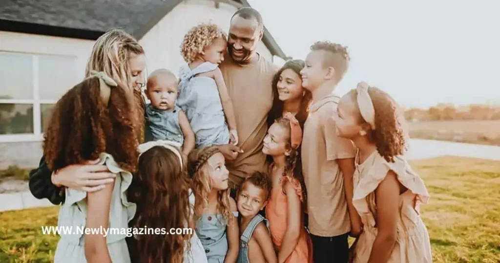 A warm family photo featuring Mandrae Collins, highlighting his personal life and relationships with loved ones.