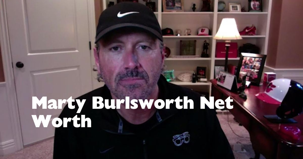 Image depicting the financial status of Marty Burlsworth, highlighting his net worth and achievements in a professional context.